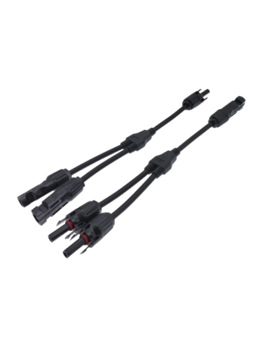 Connecteur double de type MC4 - Male et Femelle