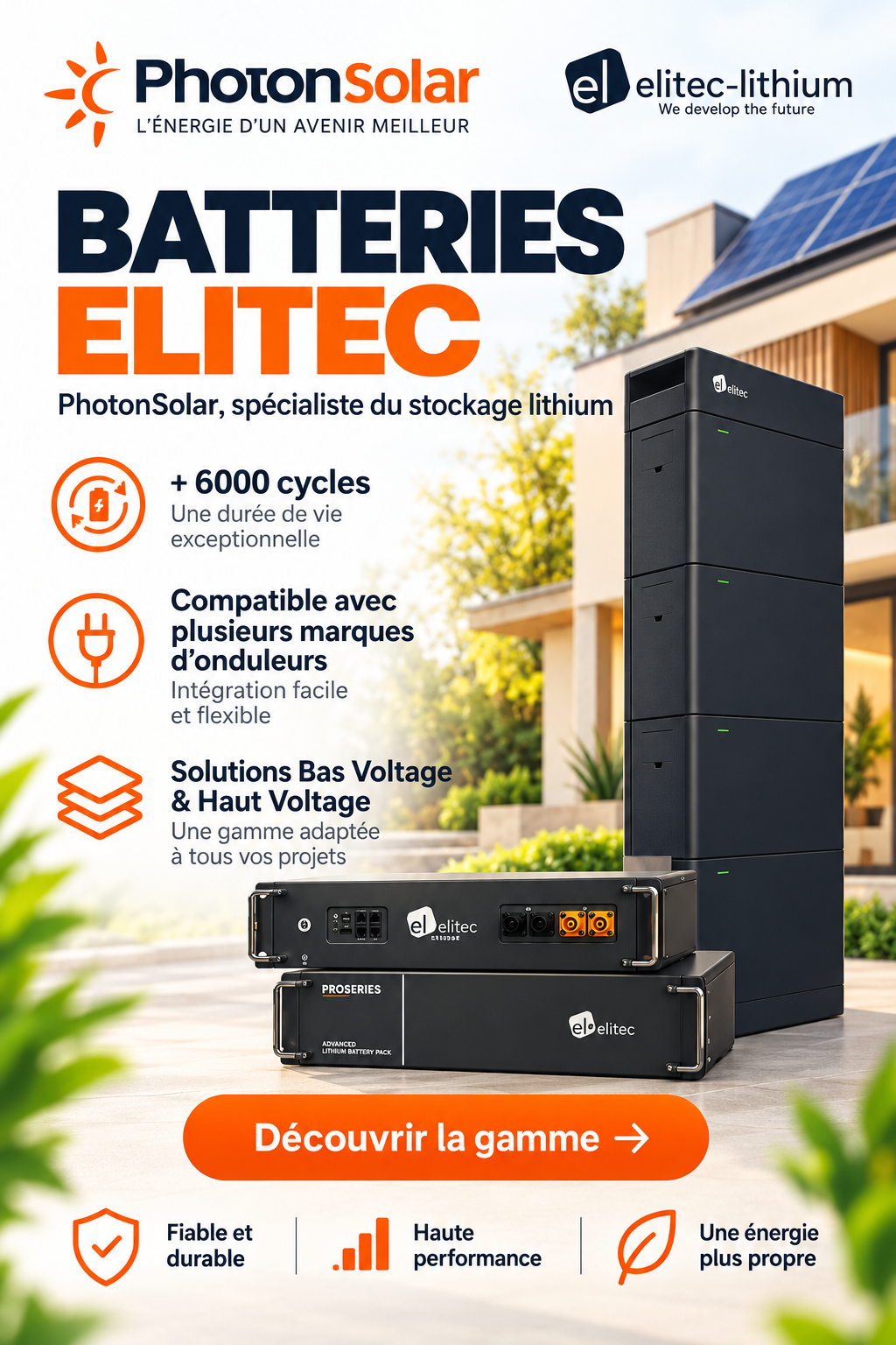 Batteries Elitec PhotonSolar
