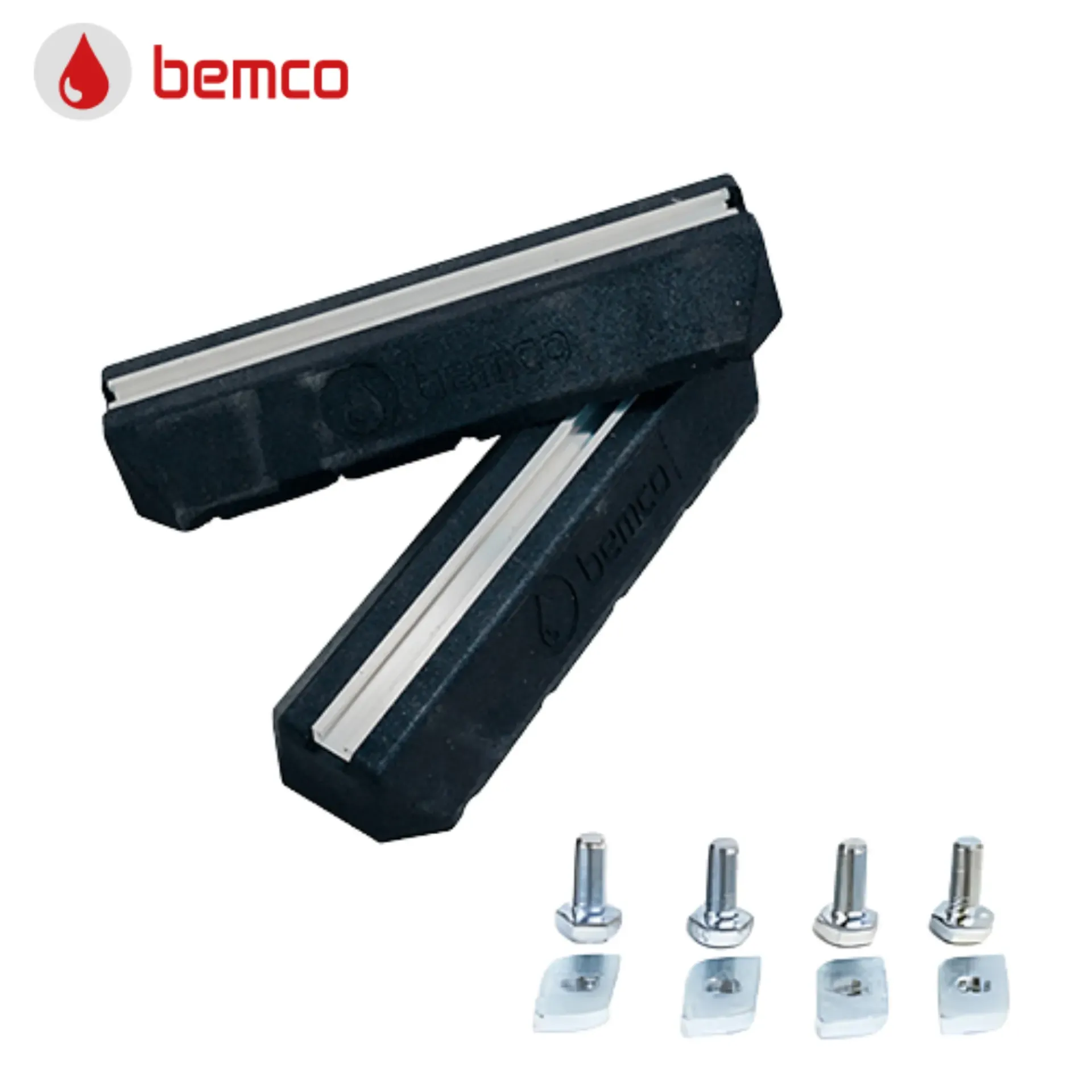 [BEBAV600N] BEMCO BLOC DE MONTAGE BAS ANTI-VIBRATION 600 X 180 X 100 MM - SET DE 2