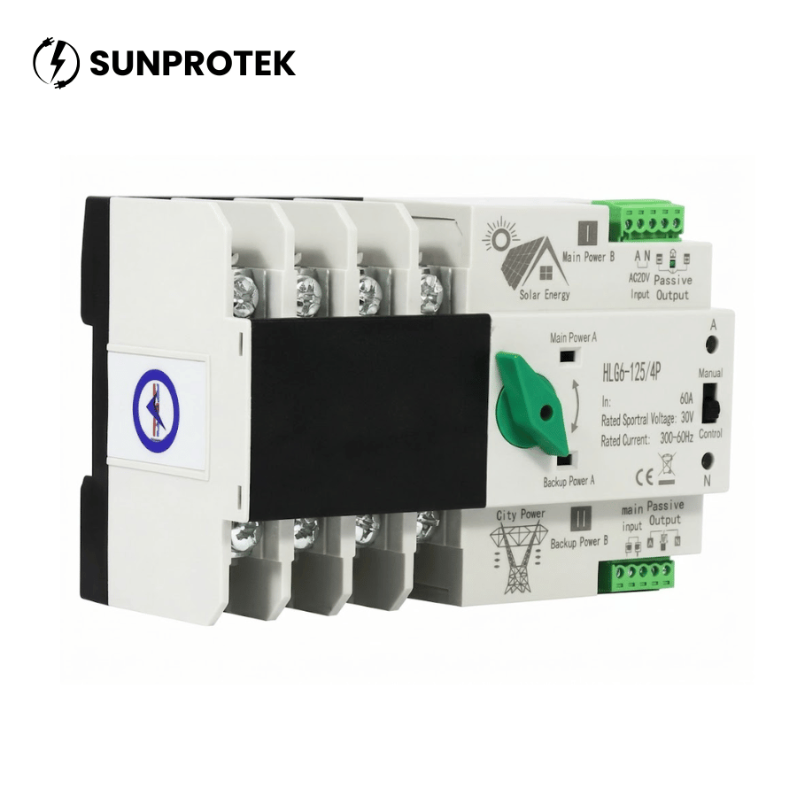 [ELESUN0001] Inverseur de source SUNPROTECT 125A TRI ATS