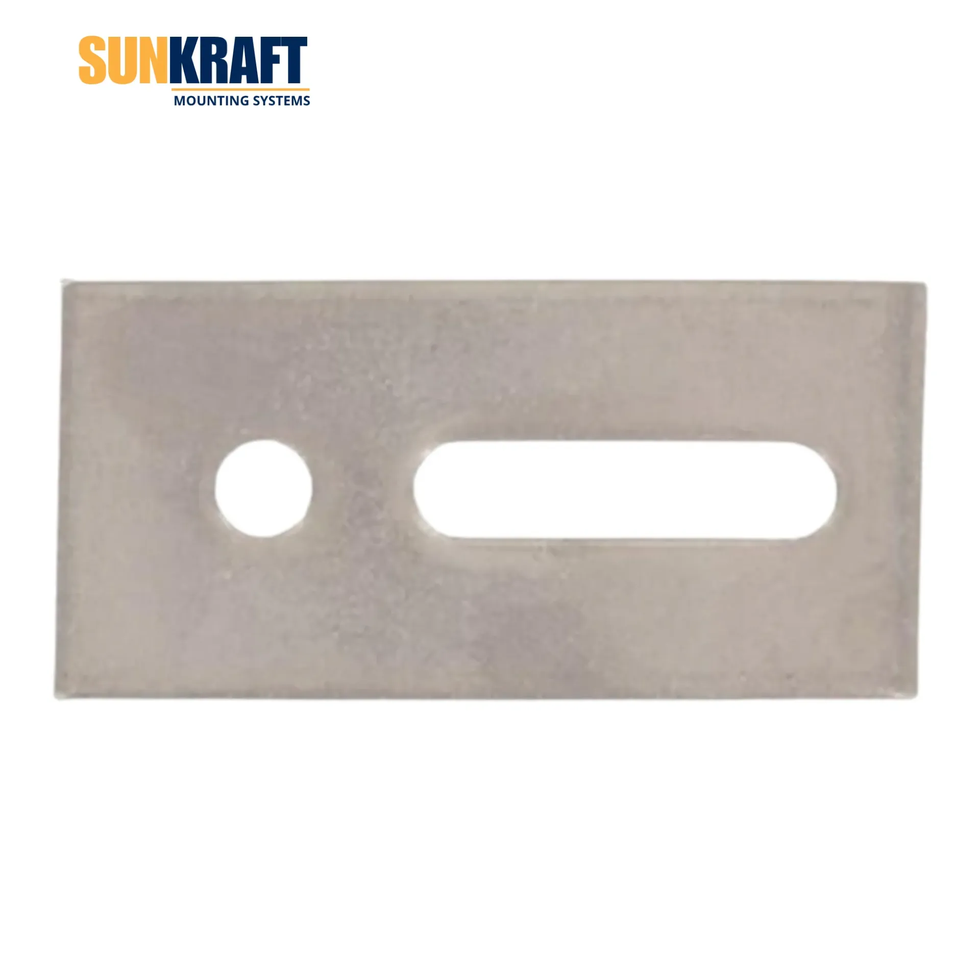 [STRFIX0007] Plaque de connexion 80X30X5mm inox A2