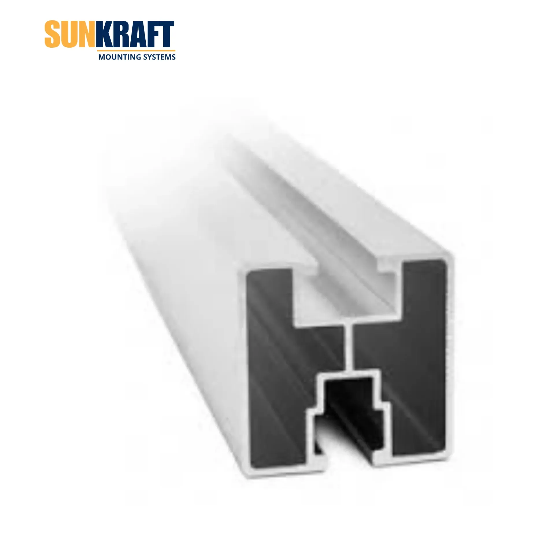 [STRFIX0015] Profilés standard Alu 6,0 m Gris